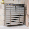 Custom Made Waterproof Residential Stainless Steel Apartment Letter Box